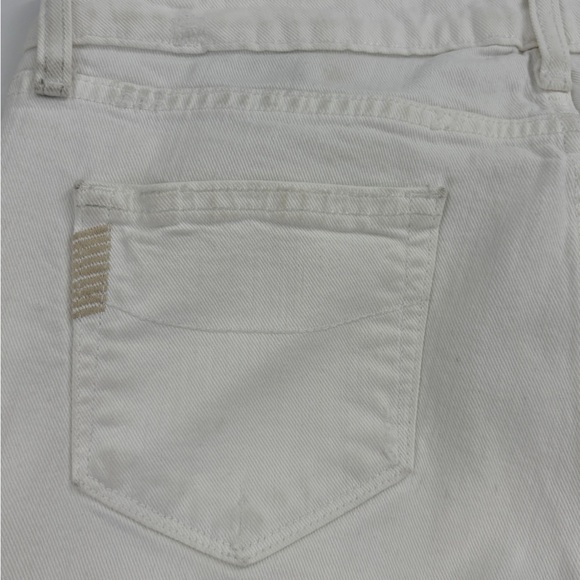 Paige White Venice Capri Pants Lightly Distressed Cropped Women's Size 29 - Picture 7 of 8